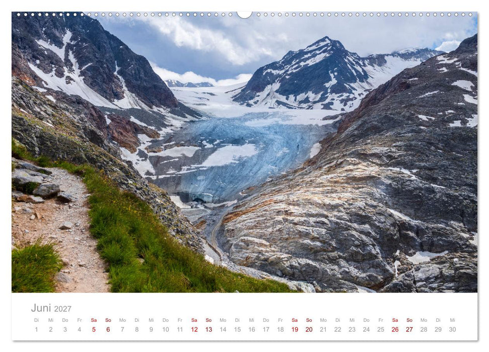 Die Alpen - Wandern durch die schönste Bergregion Europas. (CALVENDO Premium Wandkalender 2027)