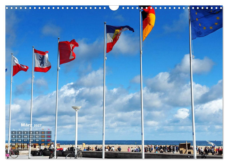 Lübecker Bucht Strand - Sport - Flair (CALVENDO Wandkalender 2027)