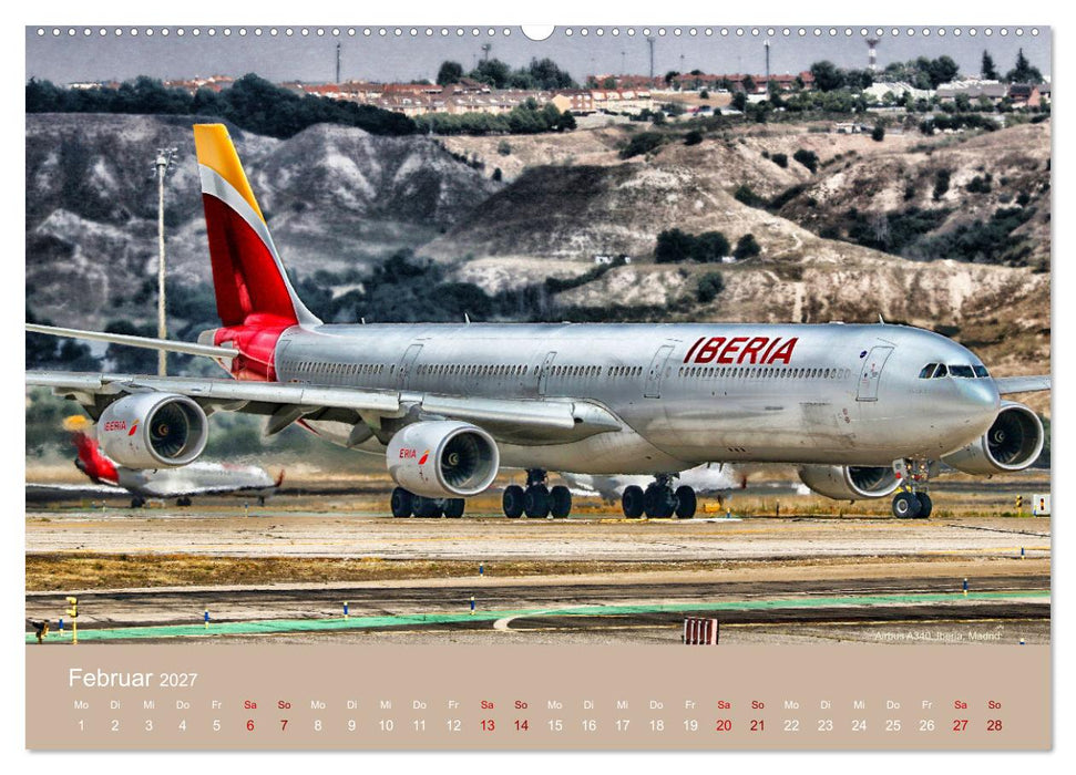 Art of Aviation - Kunstvolle Flugzeuge (CALVENDO Premium Wandkalender 2027)