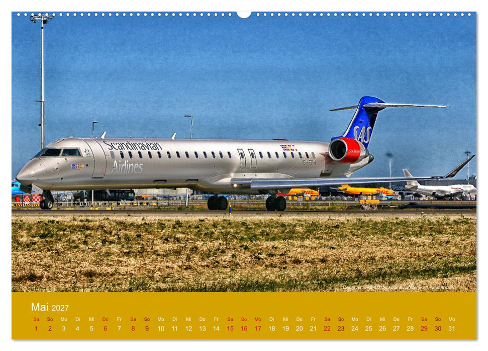 Art of Aviation - Kunstvolle Flugzeuge (CALVENDO Premium Wandkalender 2027)