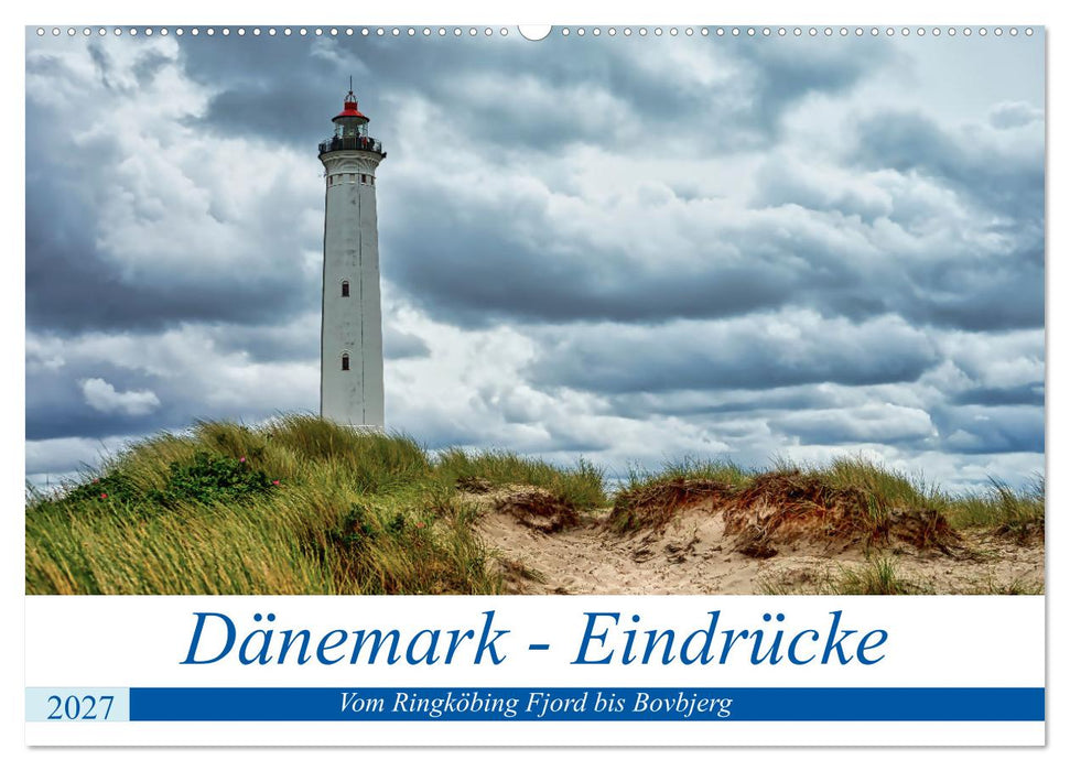 Dänemark - Eindrücke Vom Ringköbing Fjord bis Bovbjerg (CALVENDO Wandkalender 2027)