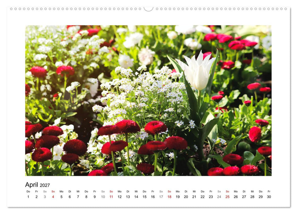 Mein Sehnsuchtsort, der Garten (CALVENDO Premium Wandkalender 2027)