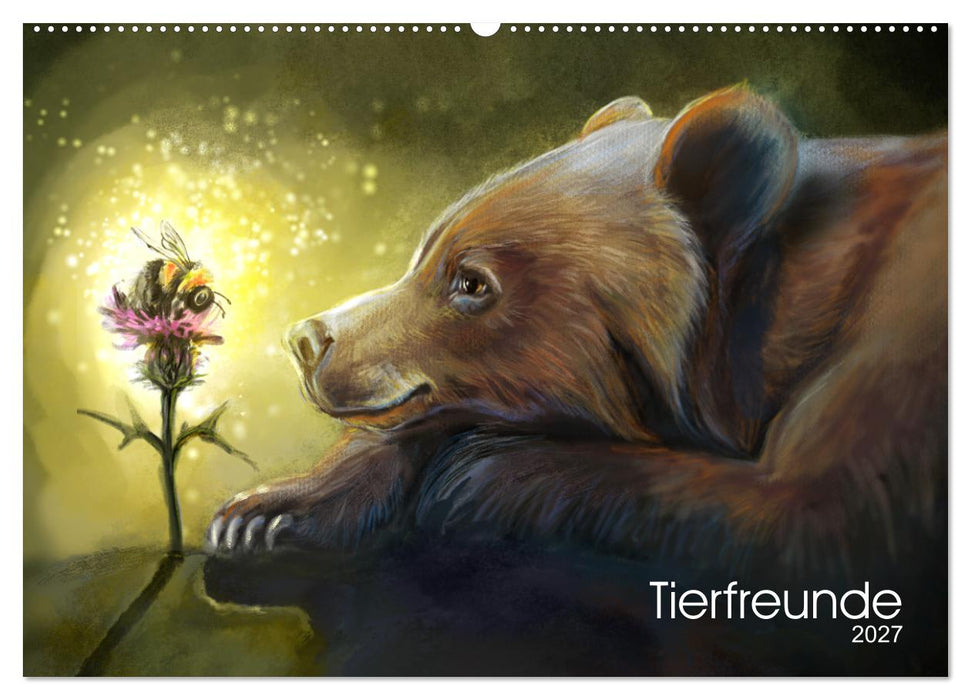 Tierfreunde (CALVENDO Wandkalender 2027)