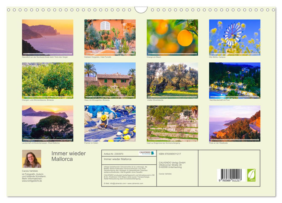 Immer wieder Mallorca (CALVENDO Wandkalender 2027)