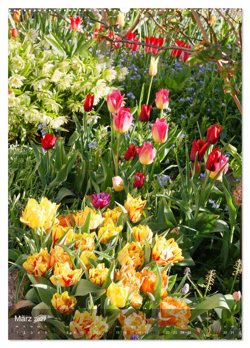 Ferien im Garten (CALVENDO Wandkalender 2027)