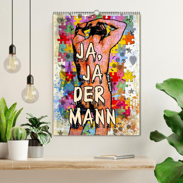 Ja, Ja der Mann (CALVENDO Wandkalender 2027)