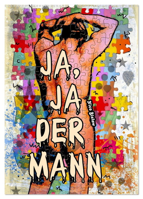 Ja, Ja der Mann (CALVENDO Wandkalender 2027)