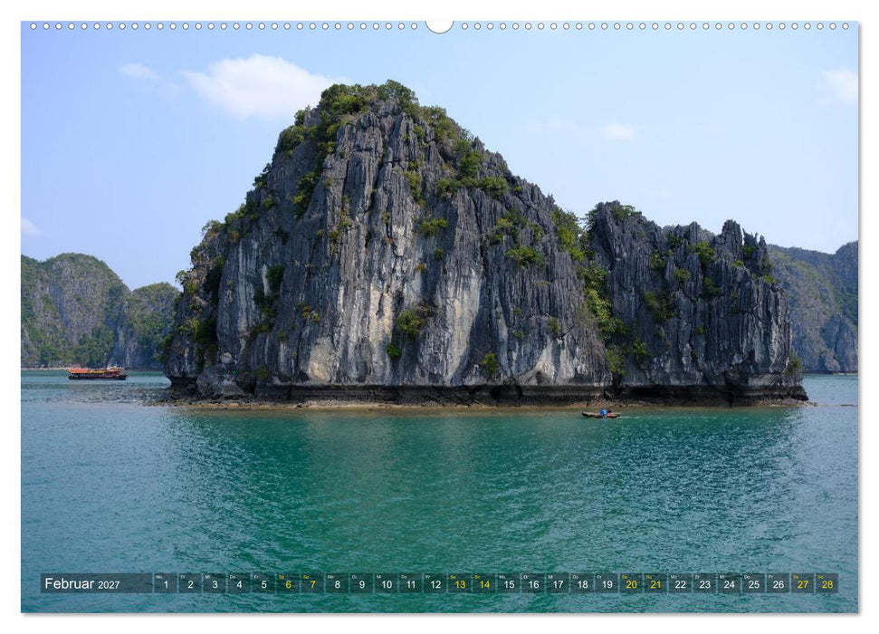 Naturwunder - Halong Bucht (CALVENDO Wandkalender 2027)