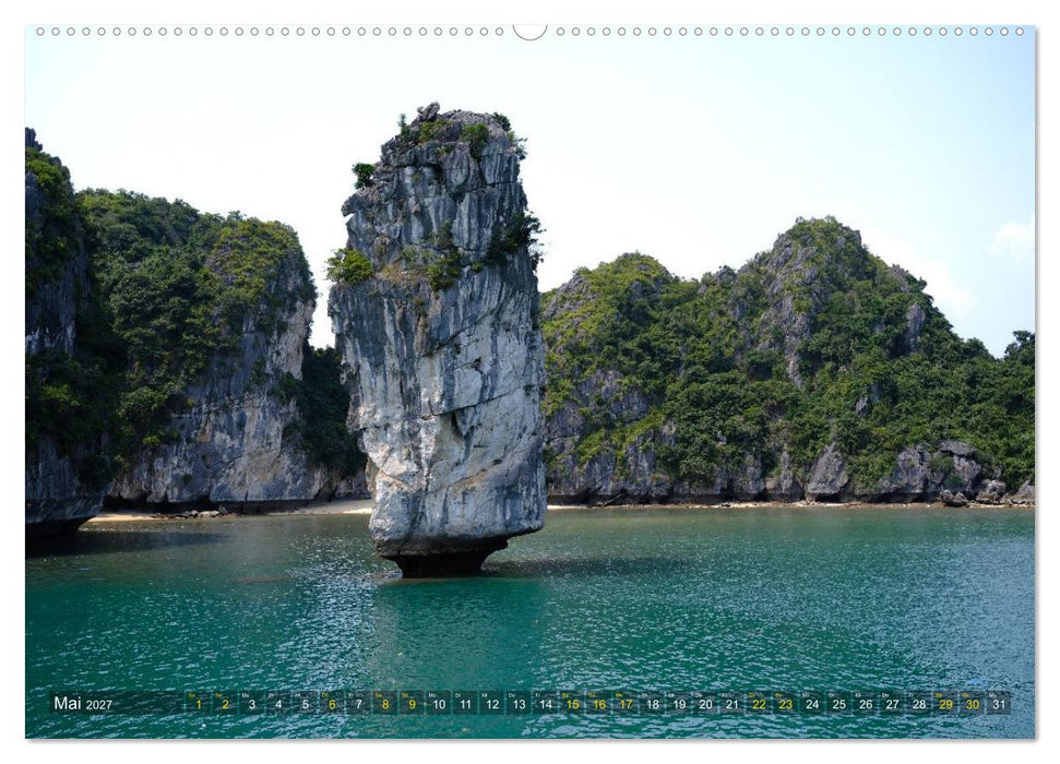 Naturwunder - Halong Bucht (CALVENDO Wandkalender 2027)