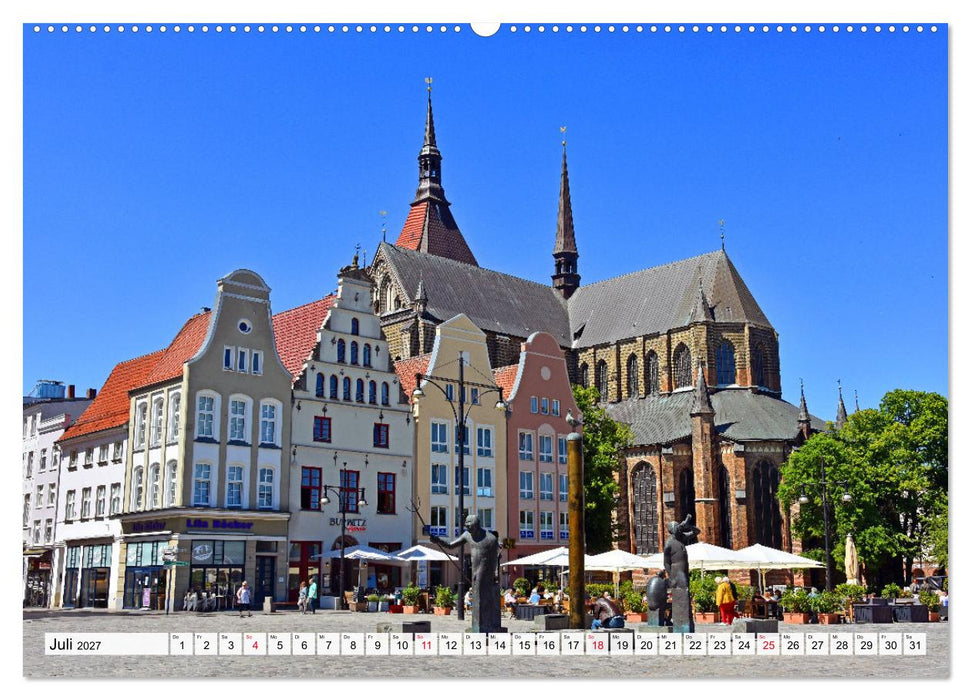 Hansestadt ROSTOCK, das Tor zur Ostsee (CALVENDO Premium Wandkalender 2027)