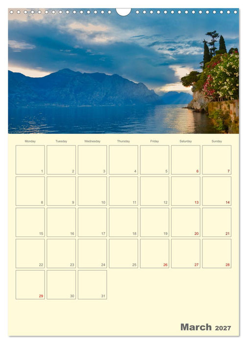 Romantic Northern Italy (CALVENDO Monthly Calendar 2027)