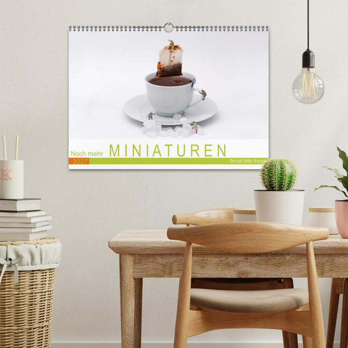 Noch mehr Miniaturen - Small little things (CALVENDO Wandkalender 2027)