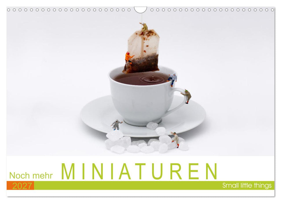 Noch mehr Miniaturen - Small little things (CALVENDO Wandkalender 2027)