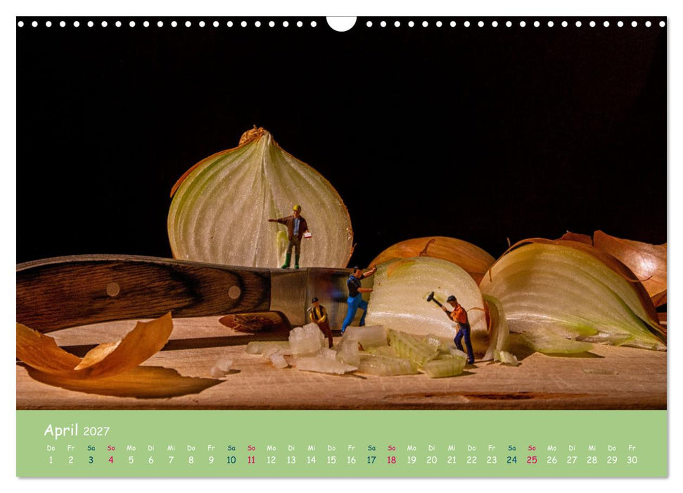 Noch mehr Miniaturen - Small little things (CALVENDO Wandkalender 2027)
