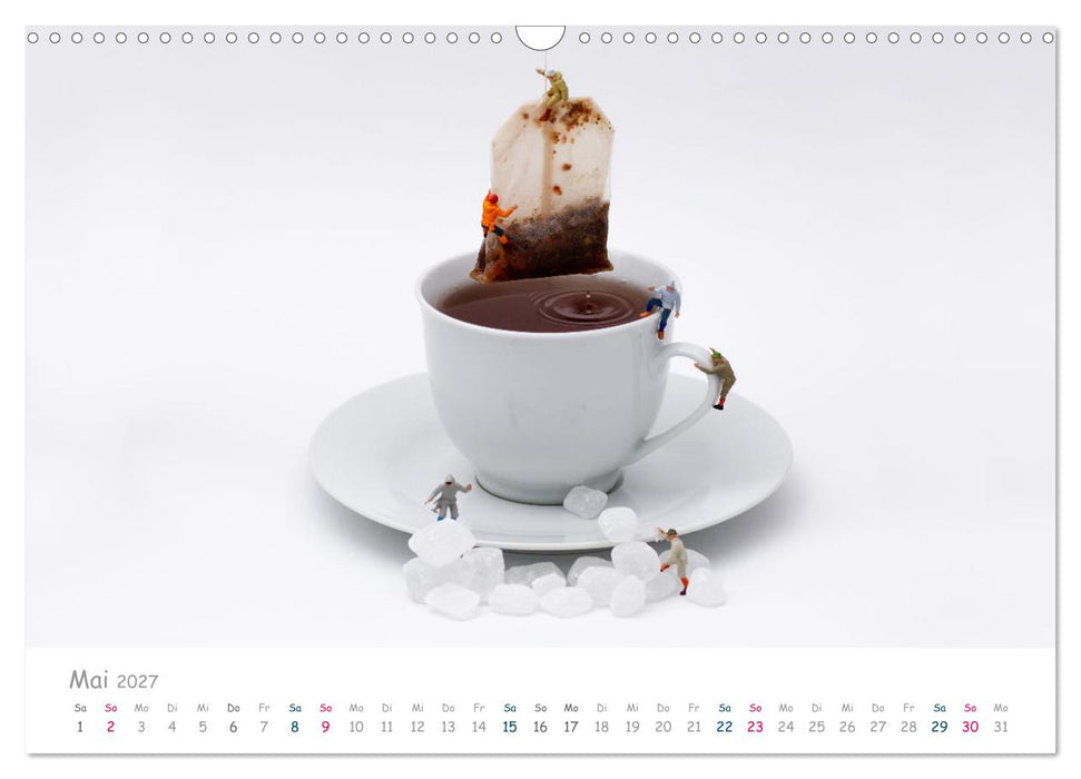 Noch mehr Miniaturen - Small little things (CALVENDO Wandkalender 2027)