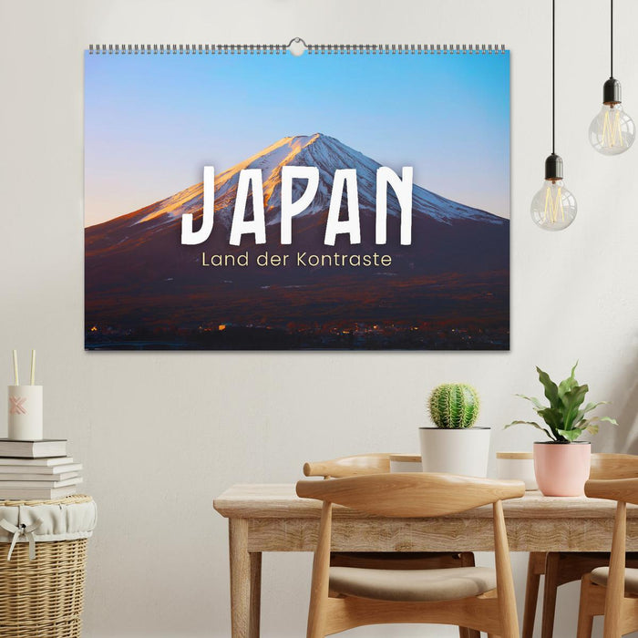 Japan - Land der Kontraste (CALVENDO Wandkalender 2027)