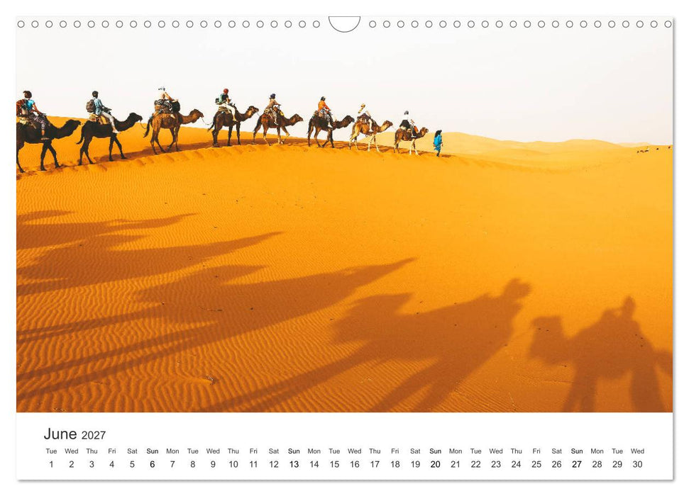 The colorful Morocco (CALVENDO Monthly Calendar 2027)