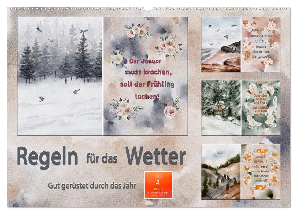 Regeln für das Wetter (CALVENDO Wandkalender 2027)