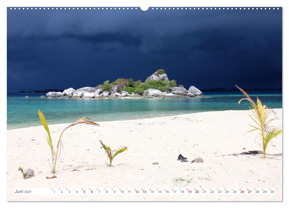 Indonesien pur und schön (CALVENDO Wandkalender 2027)