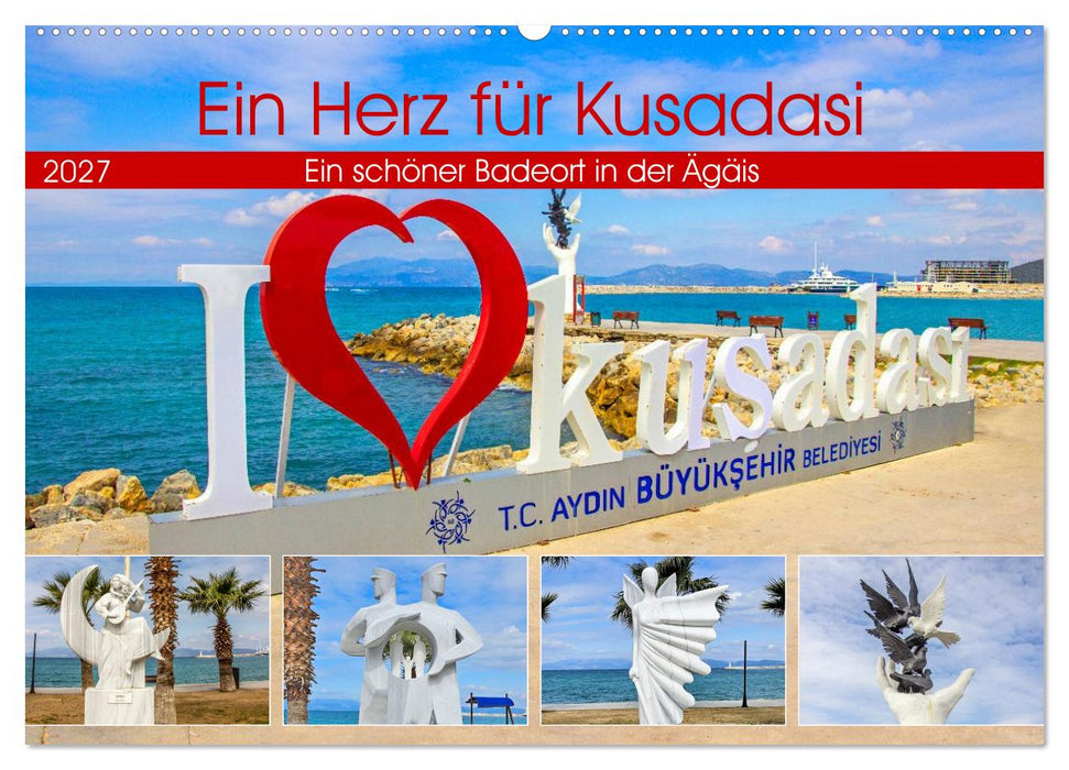 Ein Herz für Kusadasi (CALVENDO Wandkalender 2027)