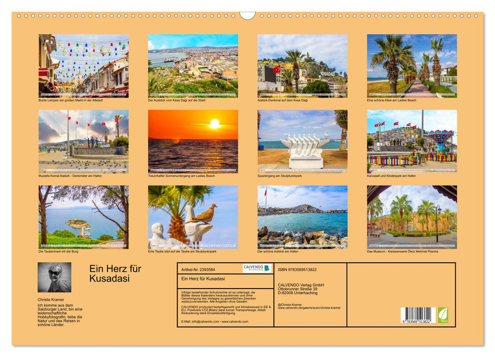 Ein Herz für Kusadasi (CALVENDO Wandkalender 2027)