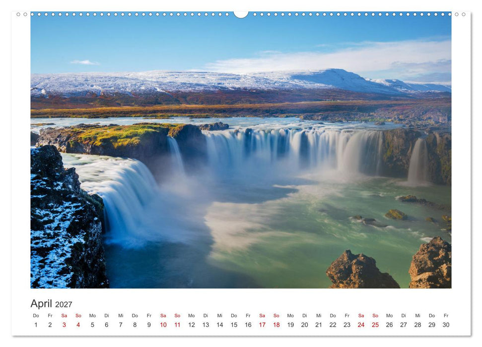 Aufregendes Island (CALVENDO Premium Wandkalender 2027)