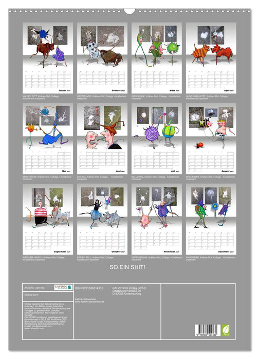 SO EIN SHIT! (CALVENDO Wandkalender 2027)