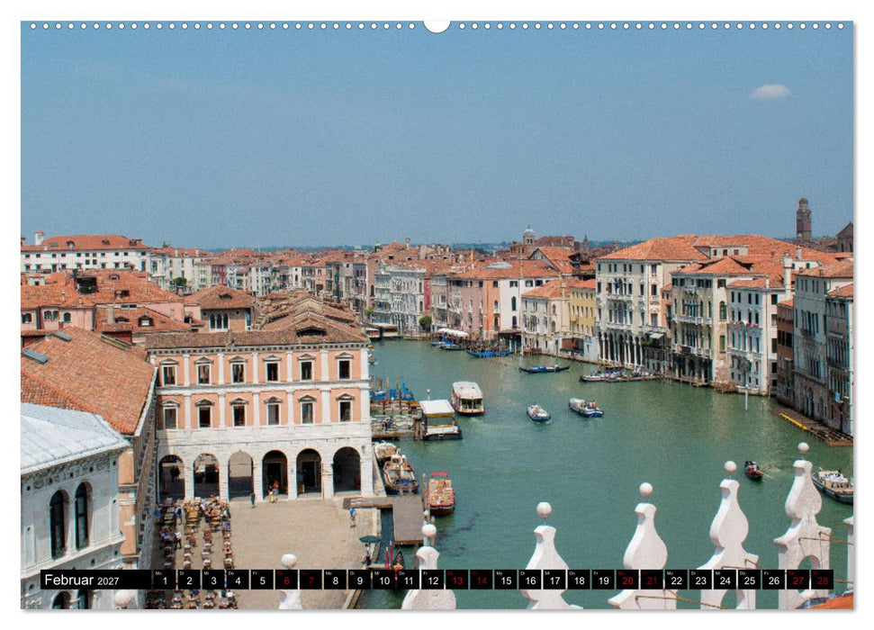 Venedig Impressionen (CALVENDO Premium Wandkalender 2027)