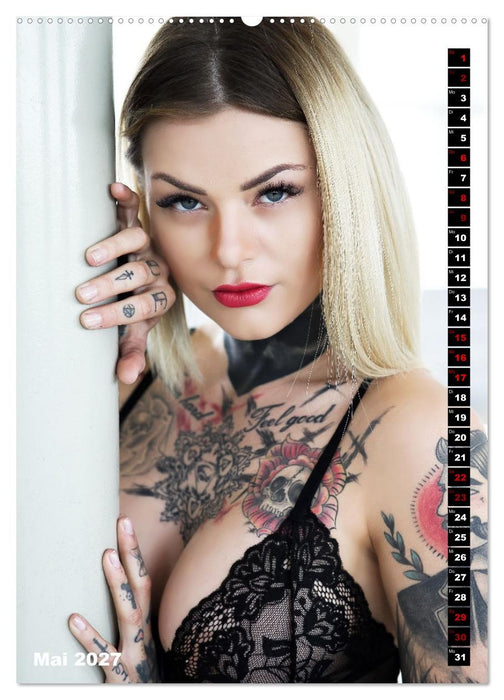 Beauty Tattoo 2027 (CALVENDO Wandkalender 2027)