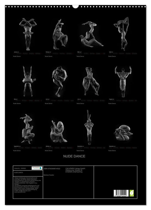 NUDE DANCE (CALVENDO Wandkalender 2027)