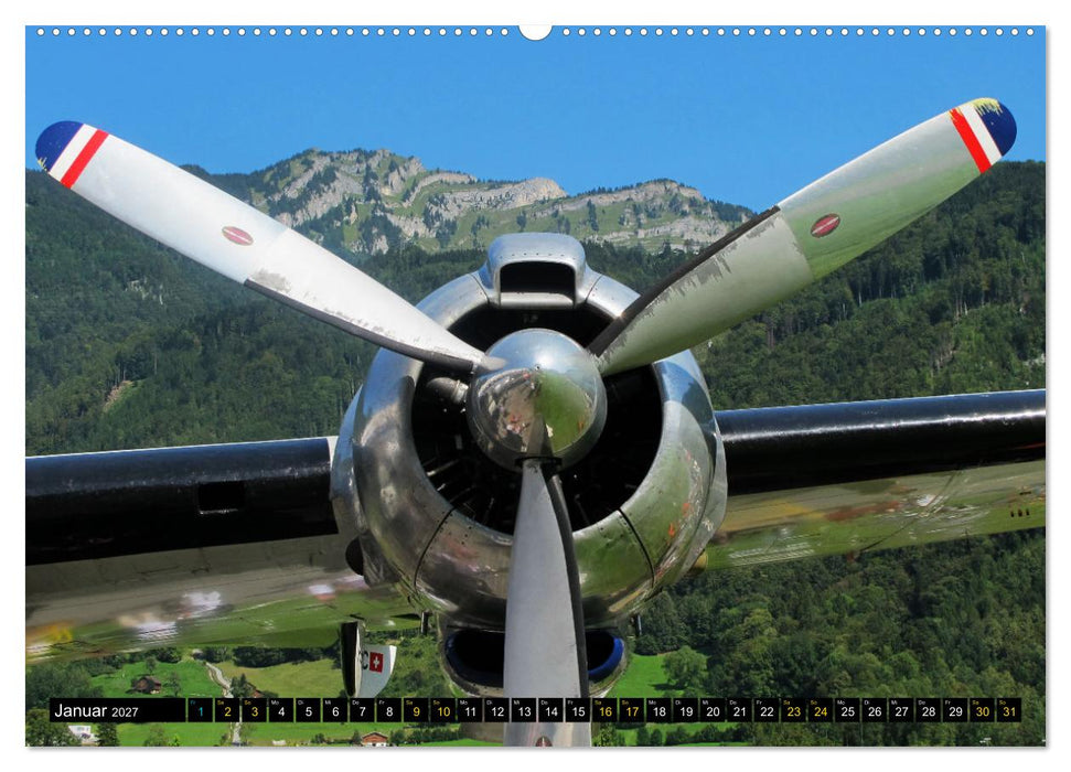 Lockheed Super Constellation HB-RSC (CALVENDO Premium Wandkalender 2027)