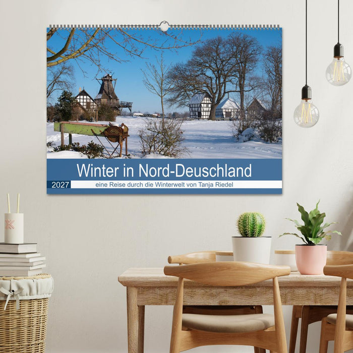 Winter in Nord-Deutschland (CALVENDO Wandkalender 2027)