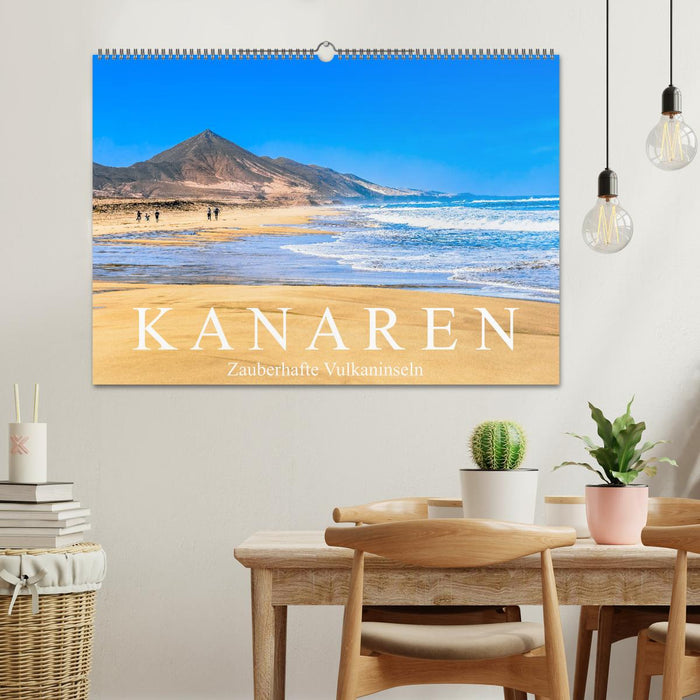 Kanaren - Zauberhafte Vulkaninseln (CALVENDO Wandkalender 2027)