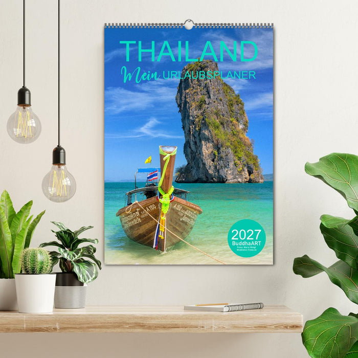 THAILAND - Mein Urlaubsplaner (CALVENDO Wandkalender 2027)