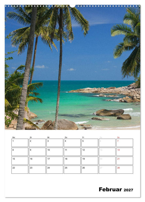 THAILAND - Mein Urlaubsplaner (CALVENDO Wandkalender 2027)
