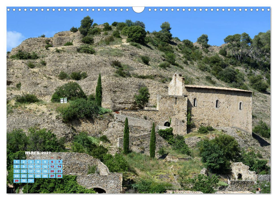 Chapelles historiques de Provence (CALVENDO Calendrier mensuel 2027)