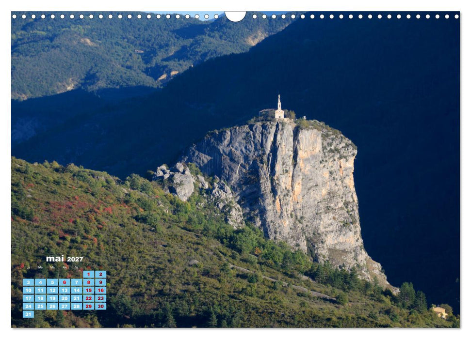Chapelles historiques de Provence (CALVENDO Calendrier mensuel 2027)
