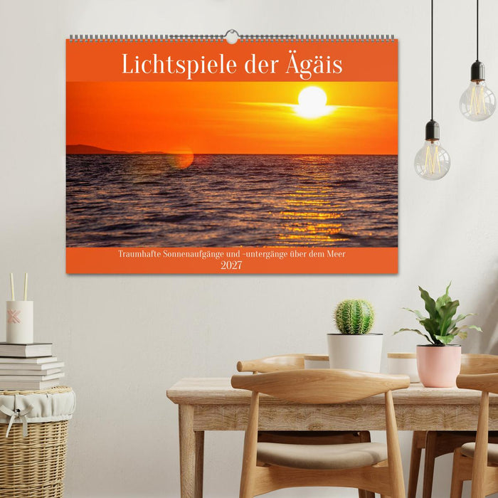 Lichtspiele der Ägäis (CALVENDO Wandkalender 2027)