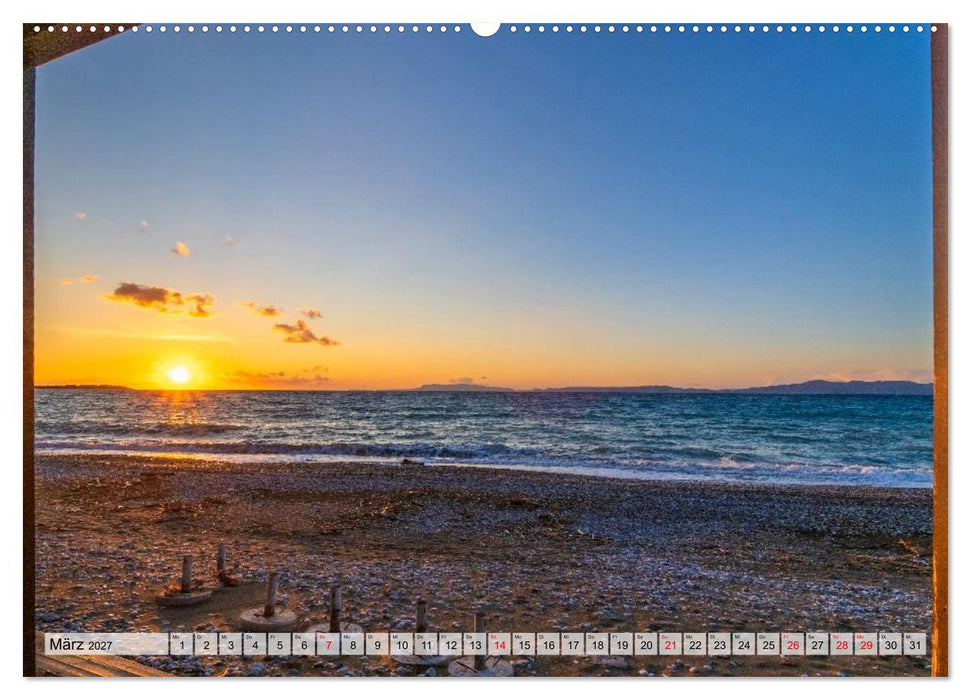 Lichtspiele der Ägäis (CALVENDO Wandkalender 2027)