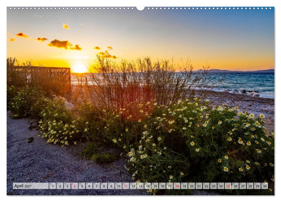 Lichtspiele der Ägäis (CALVENDO Wandkalender 2027)