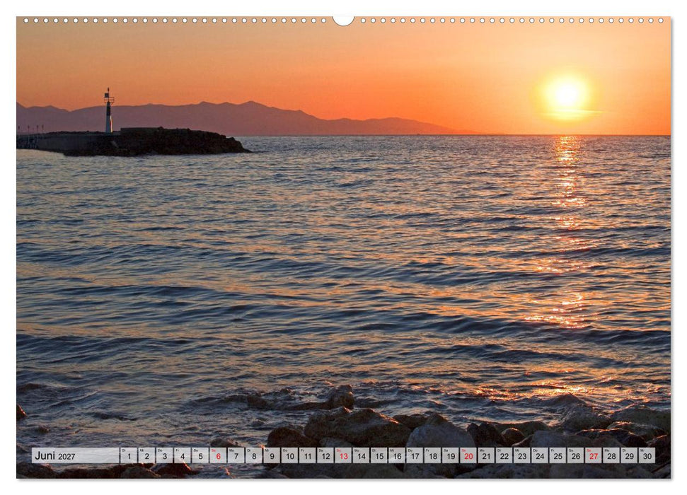 Lichtspiele der Ägäis (CALVENDO Wandkalender 2027)