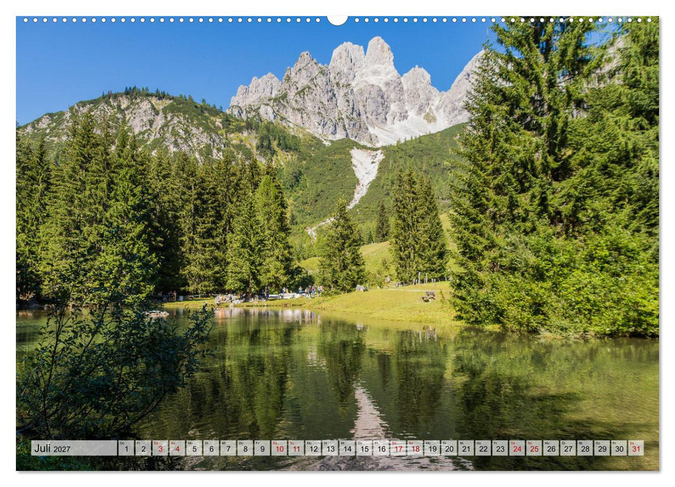 Dachstein und Schladminger Tauern (CALVENDO Premium Wandkalender 2027)