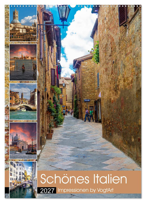 Schönes Italien. Impressionen by VogtArt (CALVENDO Wandkalender 2027)