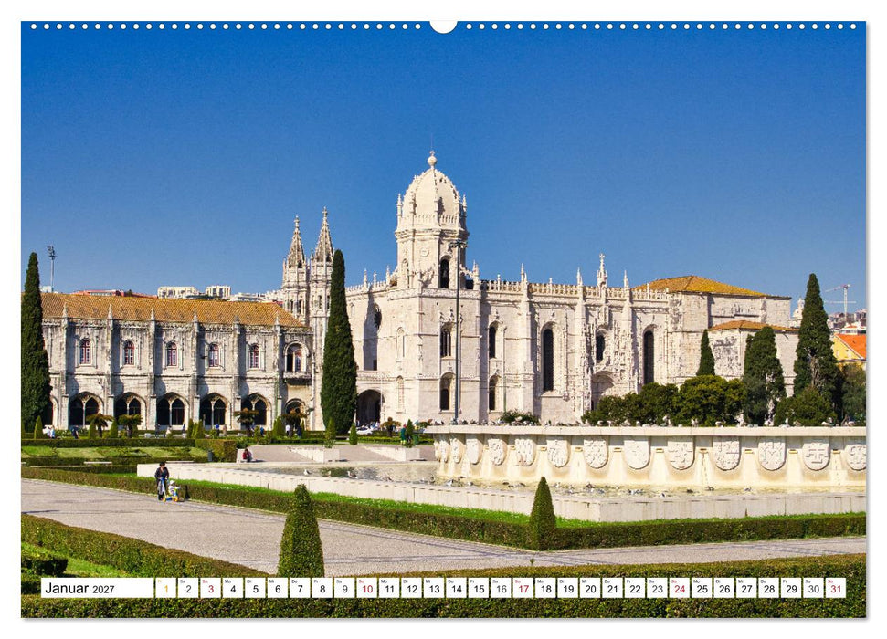 Das atemberaubende Lissabon (CALVENDO Premium Wandkalender 2027)
