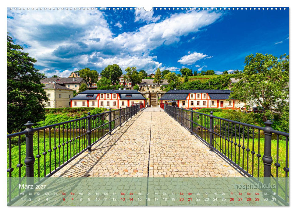 der elbestrom urbanes (CALVENDO Wandkalender 2027)