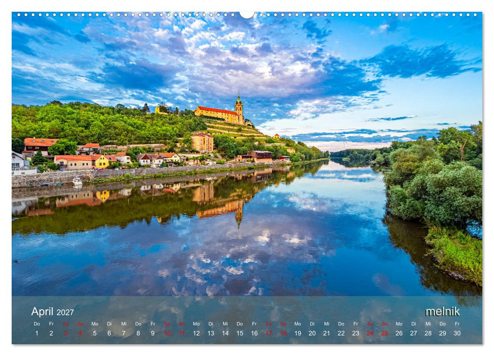 der elbestrom urbanes (CALVENDO Wandkalender 2027)