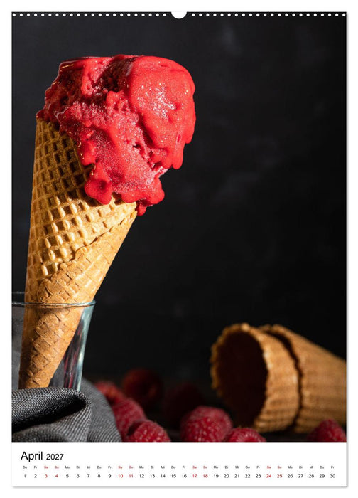 Leckereien - Food art (CALVENDO Premium Wandkalender 2027)