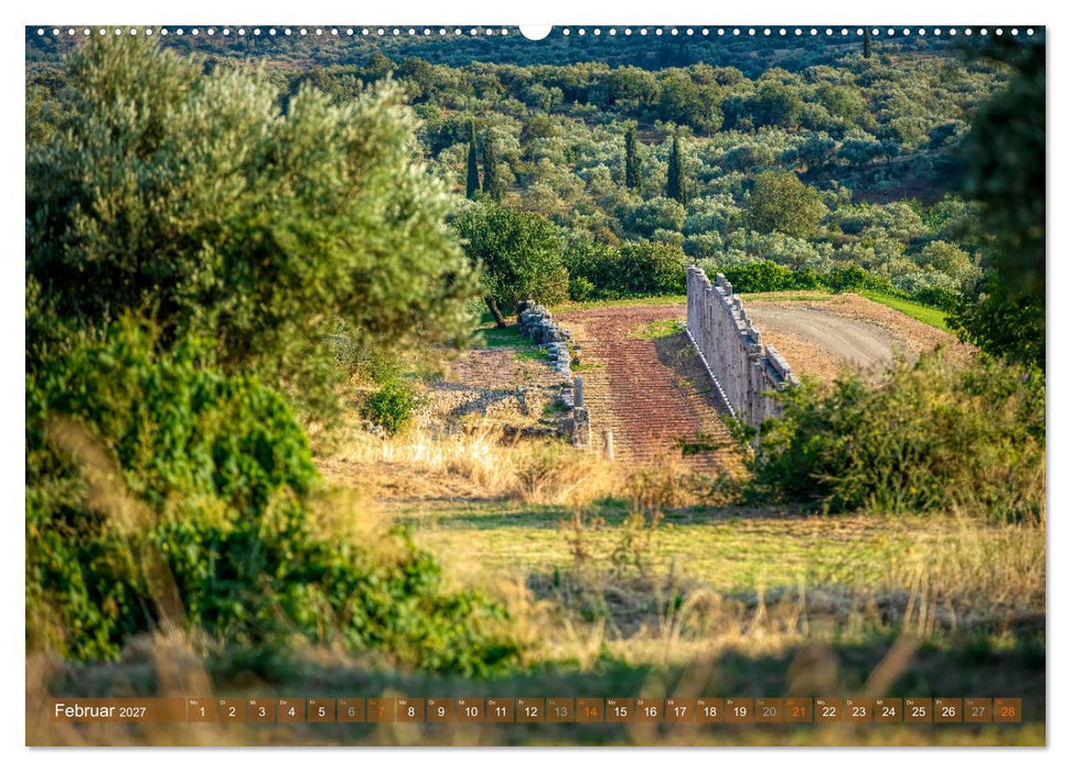 Peleponnes, traumhafte Halbinsel Griechenlands (CALVENDO Wandkalender 2027)