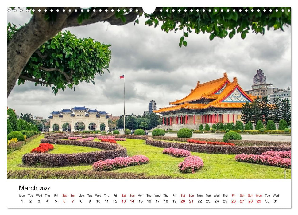 A Journey In Taipei (CALVENDO Monthly Calendar 2027)