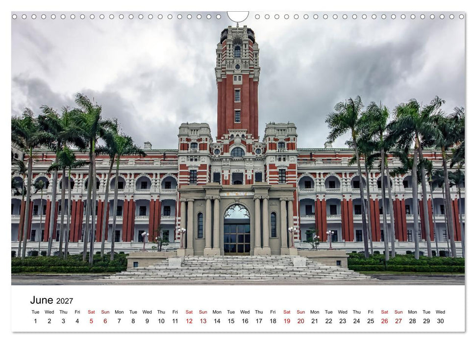 A Journey In Taipei (CALVENDO Monthly Calendar 2027)